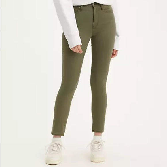 Levi's Pants - LEVI’S 721 High Rise Skinny pants -Olive